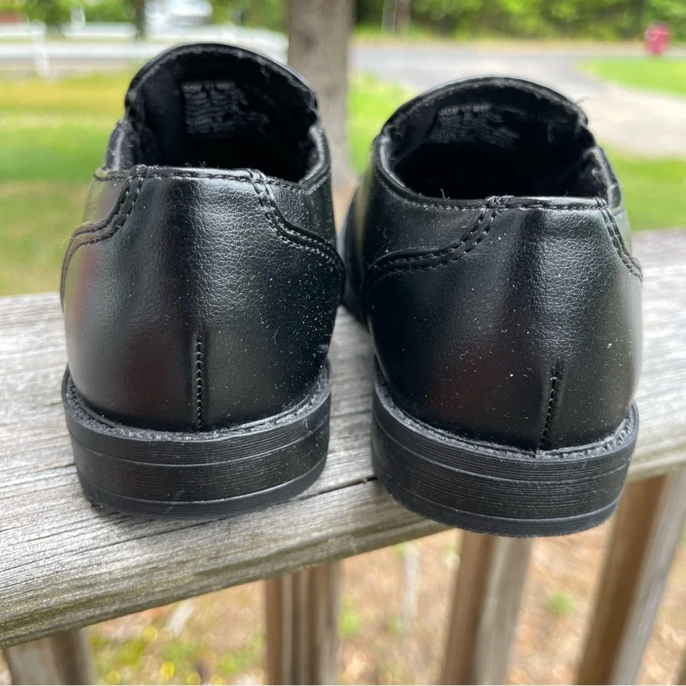 Kohl's Black Dress Shoes Slip-On